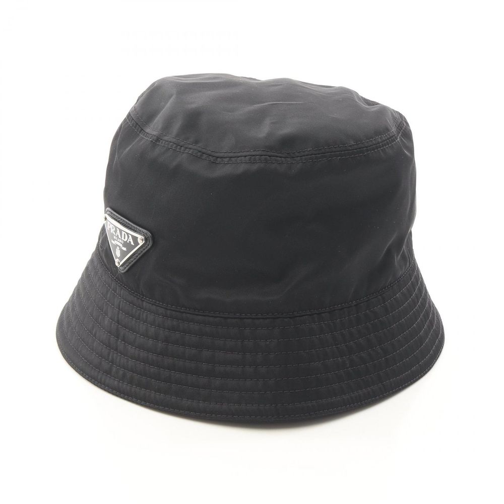 [Used] Prada PRADA Re-Nylon Triangle Logo Bucket Hat Nylon Bucket Hat Women's Used A