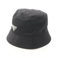 [Used] Prada PRADA Re-Nylon Triangle Logo Bucket Hat Nylon Bucket Hat Women's Used A