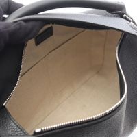 【중고】 로에베 LOEWE 핸드백 퍼즐 엣지 대형 2WAY B510P00X051100 블랙 가죽 숄더백 여성 신품