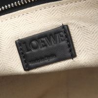 【중고】 로에베 LOEWE 핸드백 퍼즐 엣지 대형 2WAY B510P00X051100 블랙 가죽 숄더백 여성 신품