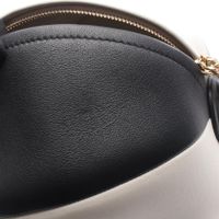 [Used] Chanel CHANEL Shoulder Bag Beach Ball Black/White Leather Beach Ball Chain Shoulder Women's Used A