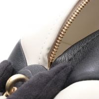 [Used] Chanel CHANEL Shoulder Bag Beach Ball Black/White Leather Beach Ball Chain Shoulder Women's Used A