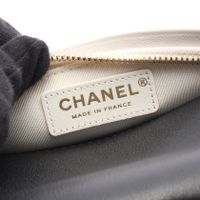 [Used] Chanel CHANEL Shoulder Bag Beach Ball Black/White Leather Beach Ball Chain Shoulder Women's Used A