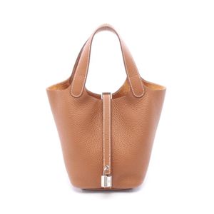 【중고】 헤르메스 HERMES 핸드백 피코탄 락 PM 골드 골드 기타 피코탄 록 PM 골드 여성 Used A