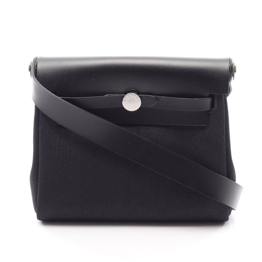 [Used] Hermes HERMES Shoulder Bag Herbag Zip Mini Black Other Herbag Zip Mini Black Women's Unused