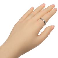 Tiffany & Co. Forever Classic Band Ring, Size 18, 3mm Band, Pt950 Platinum, Approx. 5.25g, Men's [Used]
