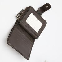 コーチ シグネチャー COACH キャンバス×パテント ラウンドファスナー 