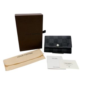 Louis Vuitton N62662 Damier Graphite Multicles 6 Key Case (6 keys)
LOUIS VUITTON Black [Pre-owned]