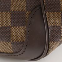 Louis LOUIS VUITTON Verona MM Tote Bag N41118 Damier Canvas 2011 Brown VI1161 Shoulder bag, Handbag, A4 size Zipper Verona MM Women's [Used]