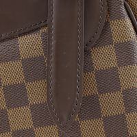 Louis LOUIS VUITTON Verona MM Tote Bag N41118 Damier Canvas 2011 Brown VI1161 Shoulder bag, Handbag, A4 size Zipper Verona MM Women's [Used]