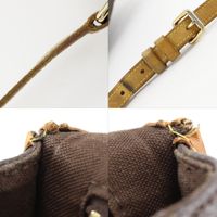 Louis LOUIS VUITTON Menil Montan MM Shoulder Bag M40473 Monogram Canvas 2011 Brown MI2191 Crossbody/Shoulder Bag Magnetic Closure Unisex [Used]