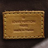 Louis LOUIS VUITTON Menil Montan MM Shoulder Bag M40473 Monogram Canvas 2011 Brown MI2191 Crossbody/Shoulder Bag Magnetic Closure Unisex [Used]