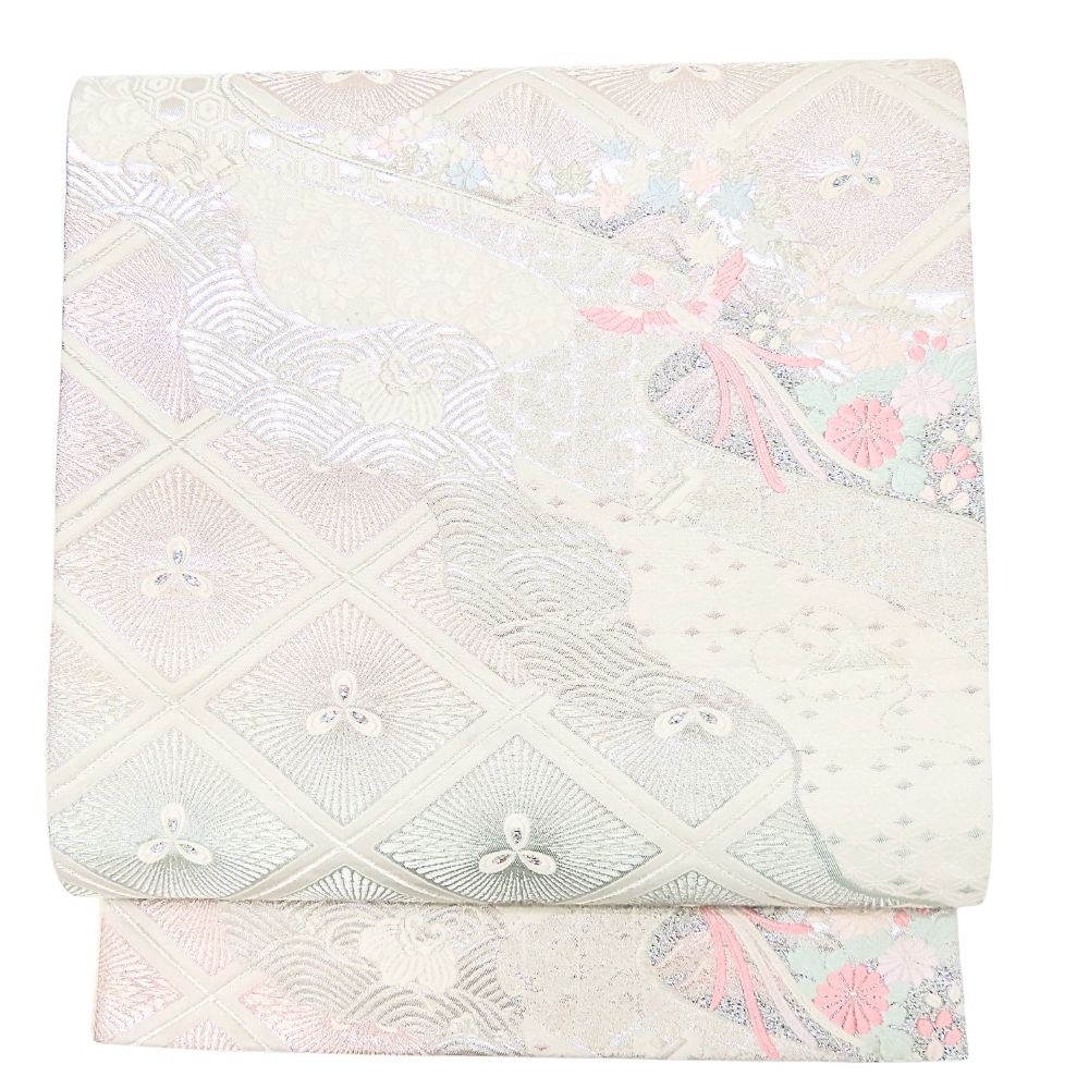 Silk obi (excluding gold and silver threads) [Used]