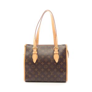 【중고】 루이비통 LOUIS VUITTON 토트백 포판쿠르오 M40007 PVC 코팅 캔버스 가죽