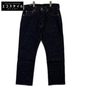 Momotaro Jeans AMOU-014 x A MAN OF ULTRA 14.7oz DEEPBLUE INDIGO SLIM TAPERED Denim Pants W34 [Used]