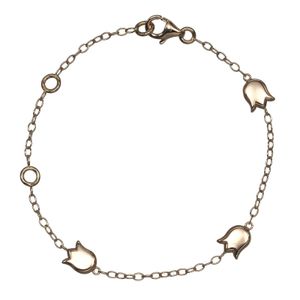 Cartier Lily of the Valley Bracelet, 18K Pink Gold, Approx. 3.87g, Women's [Pre-owned]
