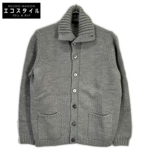 Zanone Grey Wool Cardigan [Used]
