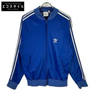 Adidas 80's Blue USA-made ATP 3-Stripe Track Jacket [Used]