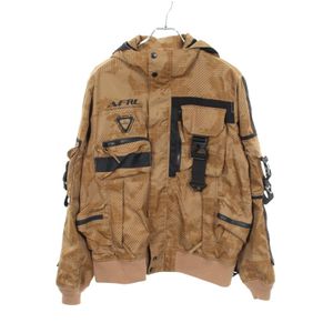 [Used] AVIREX All-over print hooded jacket 6112100 Other Jackets Men's Used B