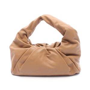 【二手】Bottega BOTTEGA VENETA單肩包 The Pouch 610524ブラウン羊皮（綿羊皮）女士單肩包
