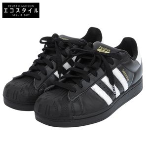 Adidas SUPERSTAR BEAMS sneakers, men's, black, size 26.5cm (US), JR6484, excellent condition. [Used]