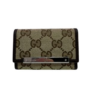 [Used] GUCCI 127048 GG Key Case, Brand, Beige