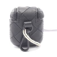 【중고】 보테가 베네타(BOTTEGA VENETA) 휴대폰·스마트폰 액세서리 인트레치아토 AirPods 케이스 610263 VCPQ0 블랙 가죽 AirPods 케이스 유니섹스 Used A