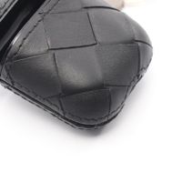 【중고】 보테가 베네타(BOTTEGA VENETA) 휴대폰·스마트폰 액세서리 인트레치아토 AirPods 케이스 610263 VCPQ0 블랙 가죽 AirPods 케이스 유니섹스 Used A