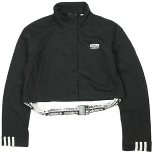 adidas RYV TRACK TOP Cropped Track top FQ7024 M BLACK Jacket Blouson Outerwear [Used] [adidas]
