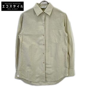 Loro Piana FAL1245 Beige Cotton Linen Undress Shirt [Used]