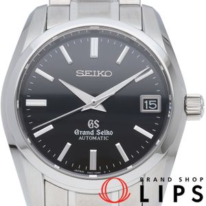 นาฬิกาข้อมือผู้ชาย Seiko Grand Seiko ระบบอัตโนมัติ หน้าปัด "SEIKO" รุ่น Grand Seiko Automatic SBGR053/9S65-00B0 พร้อมกล่อง 1 ข้อ ตัวเรือนสแตนเลส สีดำ ขัดเงา สภาพดีเยี่ยม [มือสอง]
