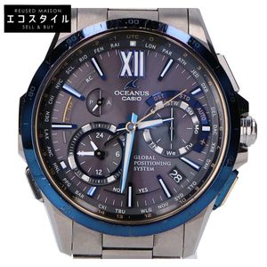 カシオ 【即決/2000本限定】OCW-G1000E-1AJF OCEANUS オシアナス マルチバンド6 タフソーラー電波 【中古】