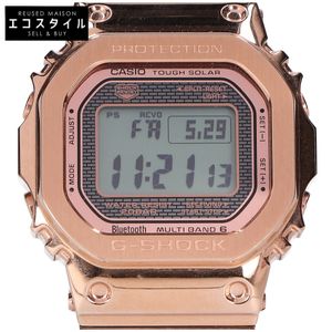 지 쇼크 【미품】GMW-B5000GD-4DR FULL METAL 5000 SERIES 멀티 밴드 6 터프 솔러 전파 【중고】