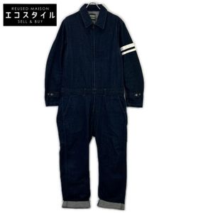 Momotaro Jeans SJ3114 Made in Japan GTB Denim Tight Jumpsuit, Size 40 [Used]