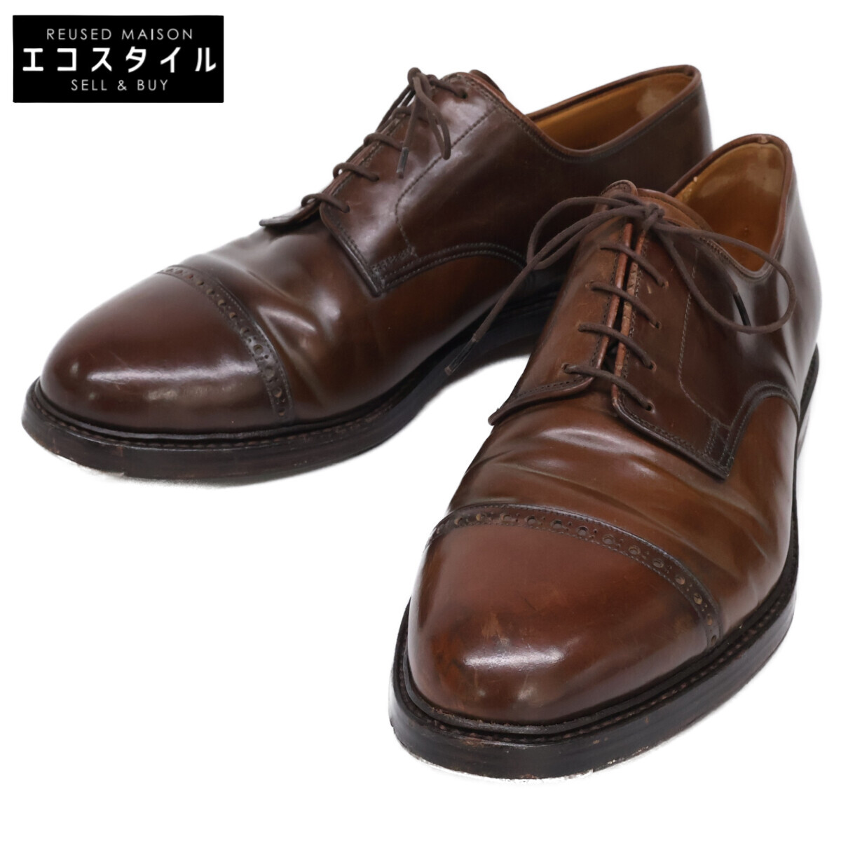 Crockett & Jones SEDGEMOOR3 Dark Brown Suede Shoes, Men's, Dark