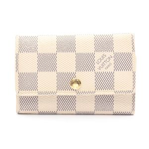 [Used] Louis Vuitton LOUIS VUITTON Key Case Multicles 6 Damier Azur N61745 Other Multicles 6 Women's Used B