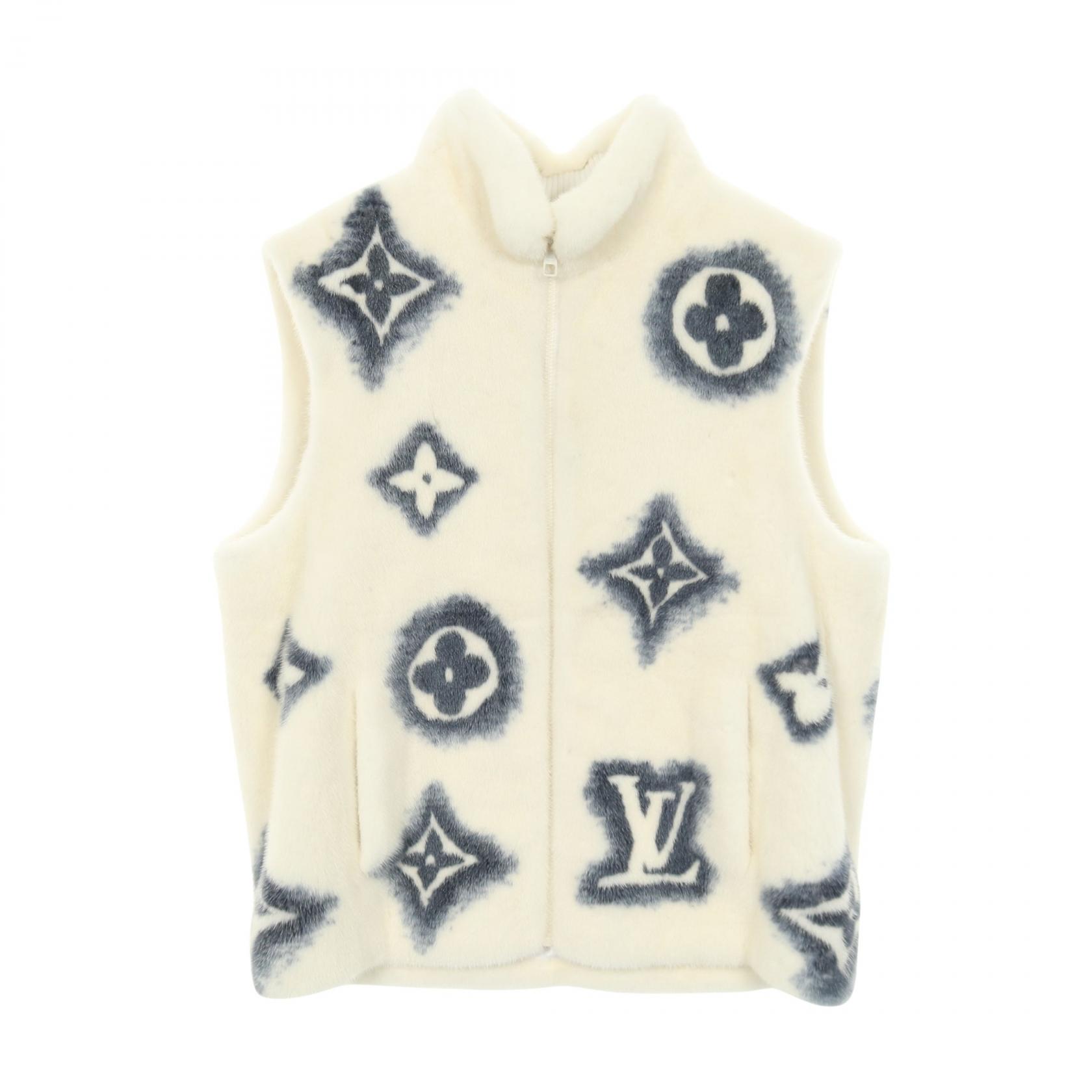 Used] Louis LOUIS VUITTON Monogram Vest RM232M AI9 HPL12W White