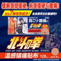 【三类药品】北斗神拳健次郎热贴 120片