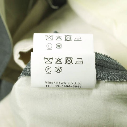 Midorikawa 25SS Made in Japan ONE TUCK SLACKS MID25SS-PT02 L GRAY