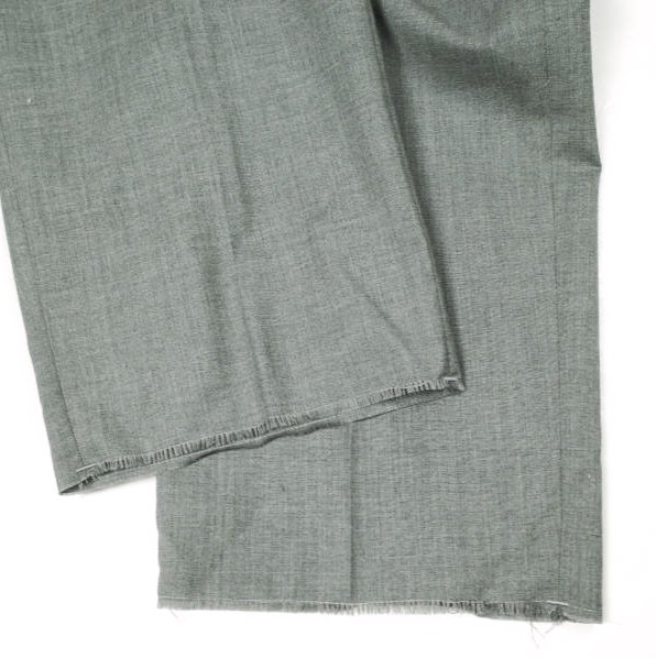Midorikawa 25SS Made in Japan ONE TUCK SLACKS MID25SS-PT02 L GRAY