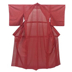單層純色和服，合成纖維 [二手]