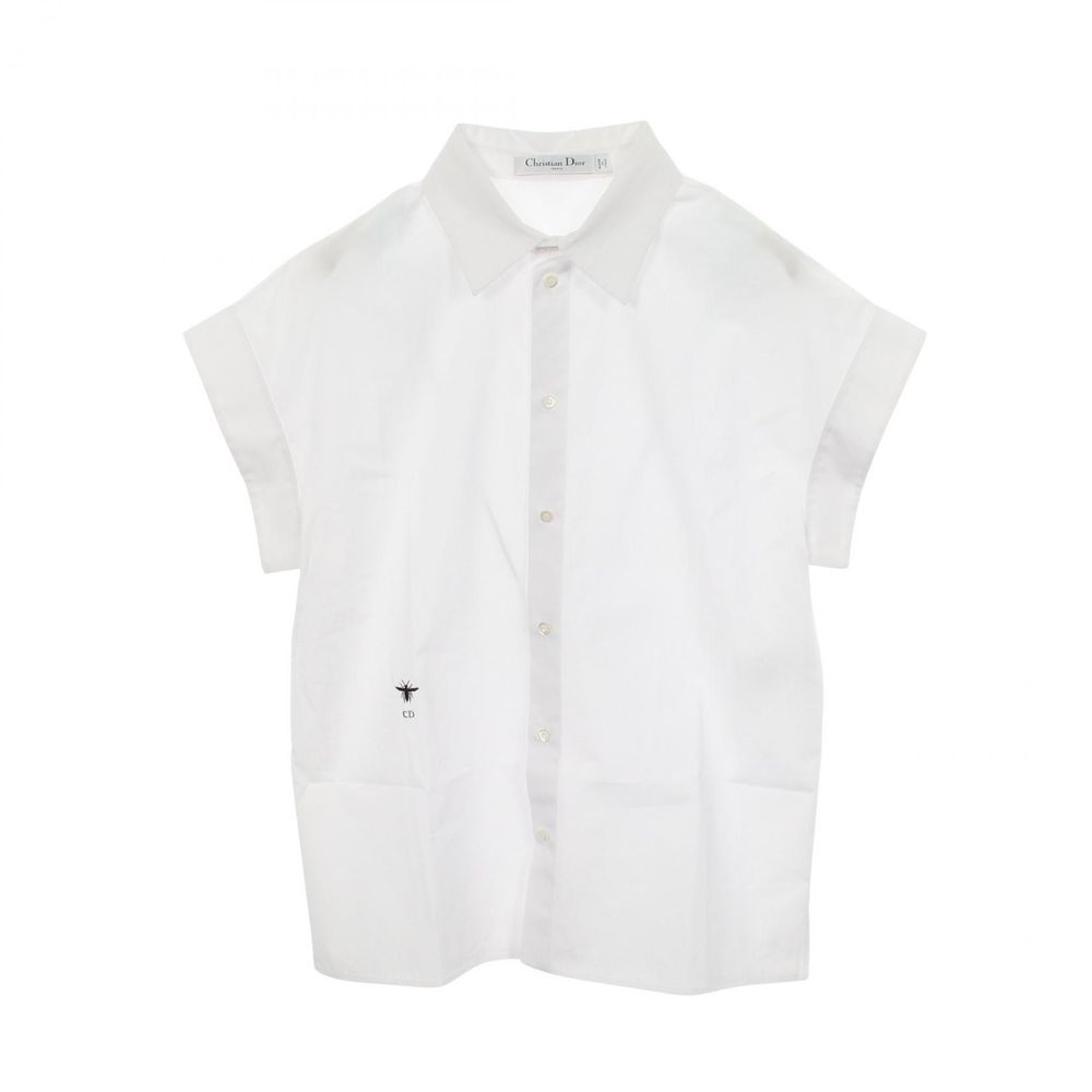 dior bee dress shirt Polo Shirt with Bee Embroidery Black Cotton Piqu