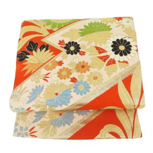 名古屋腰帶，純絲綢（不含金銀線）[二手]