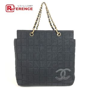 CHANEL 6870*** CC Coco Mark Logo Chocolate Bar Shoulder Bag