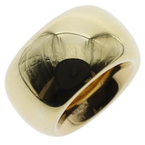 Bottega Veneta ring, size 13, sterling silver (925), approximately 57.7g, unisex. [Pre-owned]