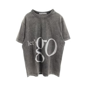 [Used] Alexander Wang Short-Sleeve T-Shirt, Logo Print, Cotton, Men's, Used A