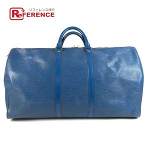 LOUIS VUITTON VI0971 Epi Keepall 55 Boston Bag