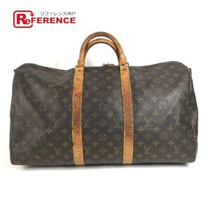 LOUIS VUITTON VL884 Monogram Keepall Bandoulière 50 Boston Bag