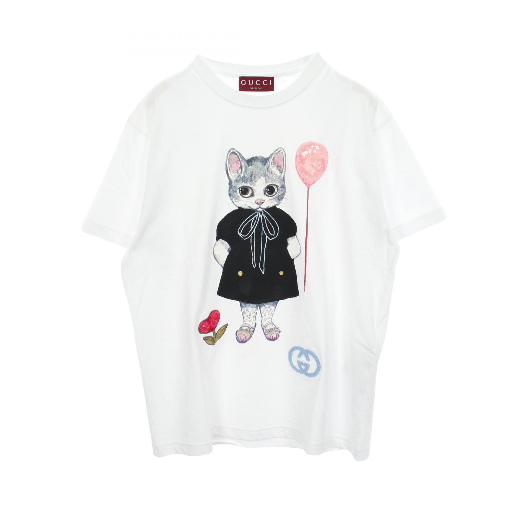 Gucci ヒグチユウコTシャツ Used] Gucci GUCCI Short-Sleeve T-Shirt GUCCI x Higuchi Yuko Japan