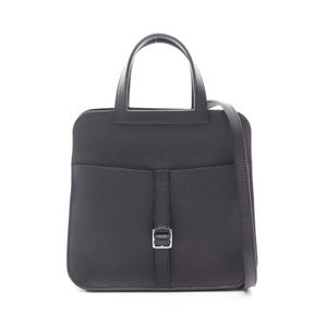 【中古】 エルメス HERMES ハンドバッグ アルザン25 2WAY ブラック その他 アルザン25 ブラック レディース Used A